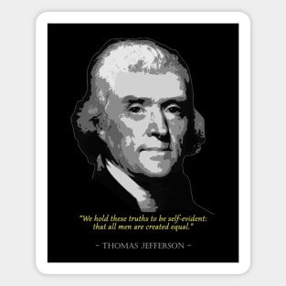 Thomas Jefferson Quote Magnet